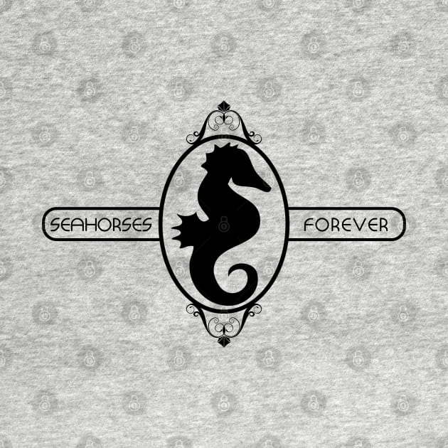 Seahorses forever! by old_school_designs